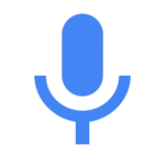 voice action services android application logo